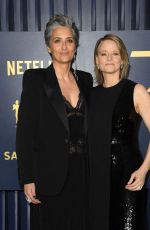 JODIE FOSTER at 30th Annual Screen Actors Guild Awards in Los Angeles 02/24/2024