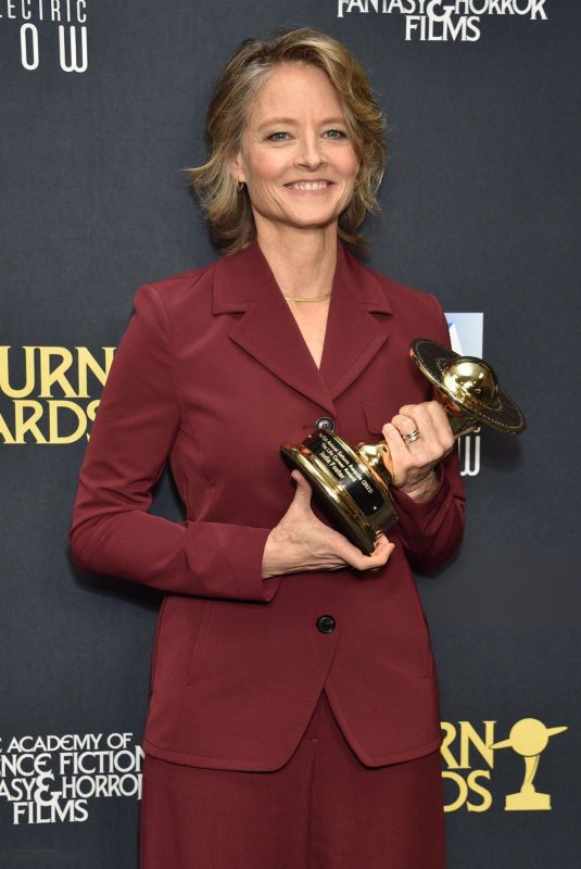 JODIE FOSTER at 51st Annual Saturn Awards in Burbank 02/04/2024