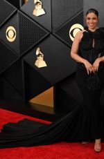 JORDIN SPARKS at 66th GRAMMY Awards in Los Angeles 02/04/2024