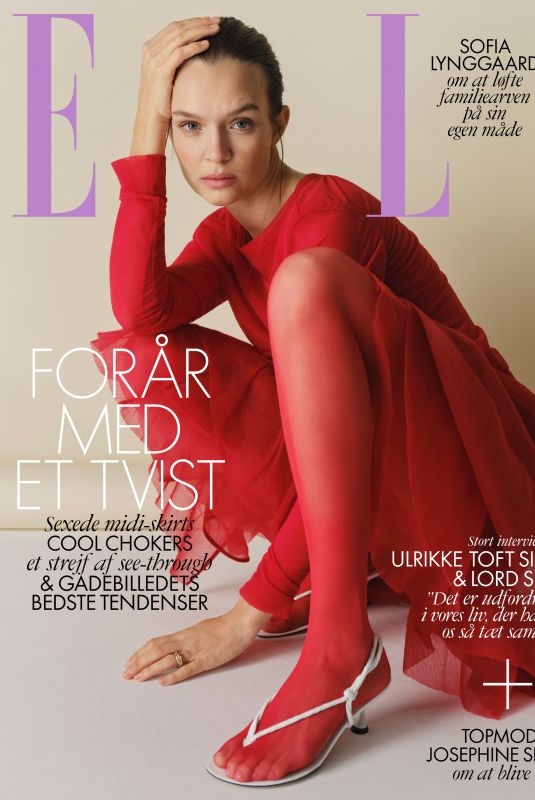 JOSEPHINE SKRIVER for Elle Denmark, March 2024