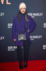 JOYCE JONATHAN at Bob Marley One Love Premiere at Grand Rex in Paris 02/01/2024