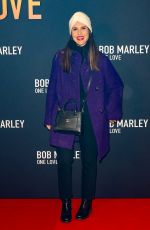 JOYCE JONATHAN at Bob Marley One Love Premiere at Grand Rex in Paris 02/01/2024