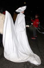 JULIA FOX Arrives at Willy Chavarria RTW Fall 2024 Show at New York Fashion Week 02/09/2024