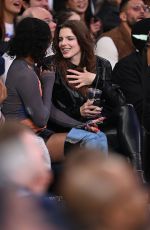 JULIA FOX at a Knicks Game in New York 02/01/2024