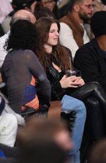 JULIA FOX at a Knicks Game in New York 02/01/2024