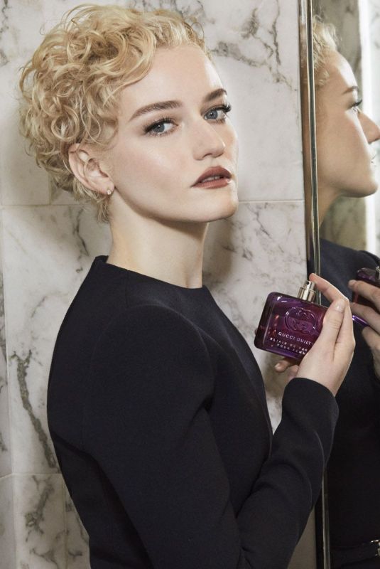 JULIA GARNER for Gucci Glass Skin at Milan Fashion Week for Elle Magazine, February 2024