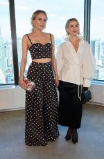 JULIANNE HOUGH and DIANE KRUGER at Carolina Herrera RTW Fall 2024 Show at New York Fashion Week 02/12/2024