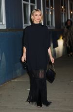 JULIANNE HOUGH Arrives at Khaite Fashion Show in New York 02/10/2024