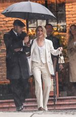 JULIANNE HOUGH Leaves Veronica Beard Event at Chateau Marmont in Los Angeles 02/06/2024