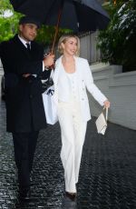 JULIANNE HOUGH Leaves Veronica Beard Event at Chateau Marmont in Los Angeles 02/06/2024
