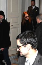 JULIANNE MOORE at Palazzo Parigi at Milan Fashion Week 02/23/2024