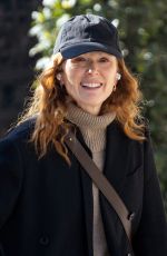 JULIANNE MOORE Out Shopping in Madrid 02/01/2024