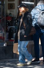 JULIANNE MOORE Out Shopping in Madrid 02/01/2024