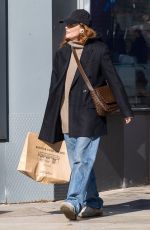 JULIANNE MOORE Out Shopping in Madrid 02/01/2024