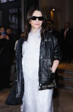 JULIETTE BINOCHE at Prada Fashion Show at Milan Fashion Week 02/22/2204