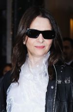 JULIETTE BINOCHE at Prada Fashion Show at Milan Fashion Week 02/22/2204