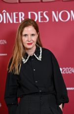 JUSTINE TRIET at Cesar 2024 Nominee Dinner at Le Fouquet’s in Paris 02/05/2024