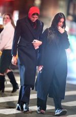 KAIA GERBER and CAMILA MORRONE Out for Dinner at Via Carota in New York 02/02/2024