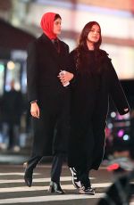 KAIA GERBER and CAMILA MORRONE Out for Dinner at Via Carota in New York 02/02/2024