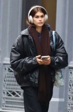 KAIA GERBER Out and About in New York 02/02/2024