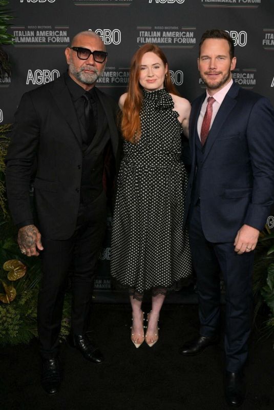 KAREN GILLAN at American Filmmaker Forum 02/01/2024