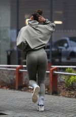 KAREN HAUER and Simon Davidson Leaves Their Hotel in Manchester 02/04/2024