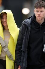 KAREN HAUER and Simon Davidson Out in Leeds Town Centre 02/02/2024
