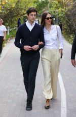 KARLIE KLOSS and Joshua Kushner Leaves a High-profile Event in Miami Beach 02/01/2024