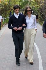 KARLIE KLOSS and Joshua Kushner Leaves a High-profile Event in Miami Beach 02/01/2024