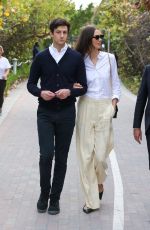 KARLIE KLOSS and Joshua Kushner Leaves a High-profile Event in Miami Beach 02/01/2024