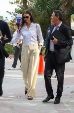 KARLIE KLOSS and Joshua Kushner Leaves a High-profile Event in Miami Beach 02/01/2024
