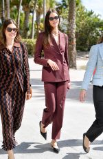 KARLIE KLOSS Arrives at a Chase Event in Miami Beach 02/02/2024
