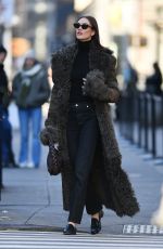 KARLIE KLOSS Out and About in New York 02/07/2024