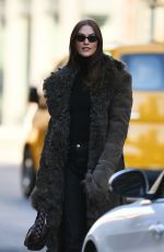 KARLIE KLOSS Out and About in New York 02/07/2024