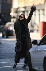 KARLIE KLOSS Out and About in New York 02/07/2024