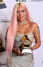 KAROL G at 66th GRAMMY Awards in Los Angeles 02/04/2024