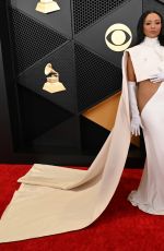 KAT GRAHAM at 66th GRAMMY Awards in Los Angeles 02/04/2024