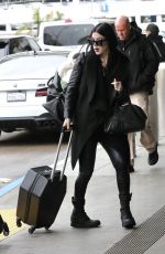 KAT VON D Arrives at LAX Airport in Los Angeles 02/01/2024