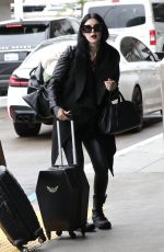 KAT VON D Arrives at LAX Airport in Los Angeles 02/01/2024