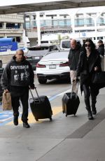KAT VON D Arrives at LAX Airport in Los Angeles 02/01/2024