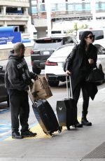 KAT VON D Arrives at LAX Airport in Los Angeles 02/01/2024