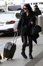 KAT VON D Arrives at LAX Airport in Los Angeles 02/01/2024