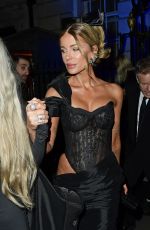 KATE BECKINSALE Leaves British Vogue and Tiffany & Co BAFTA Afterparty in London 02/18/2024