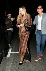 KATE HUDSON Out for Dinner with Friends in Beverly Hills 02/22/2024