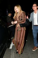 KATE HUDSON Out for Dinner with Friends in Beverly Hills 02/22/2024