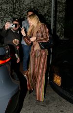 KATE HUDSON Out for Dinner with Friends in Beverly Hills 02/22/2024