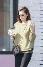 KATE MARA Out for Coffee in Los Feliz 02/16/2024