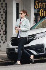KATE MARA Out for Iced Coffee After Pilates Class in Los Feliz 02/26/2024