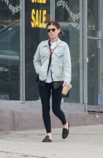 KATE MARA Out for Iced Coffee After Pilates Class in Los Feliz 02/26/2024