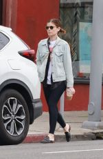 KATE MARA Out for Iced Coffee After Pilates Class in Los Feliz 02/26/2024